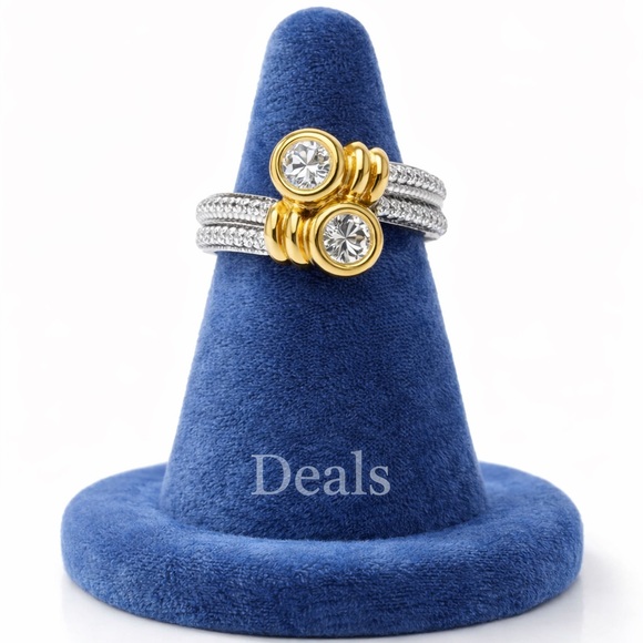 PRINCESS CUT RING - Picture 3 of 7